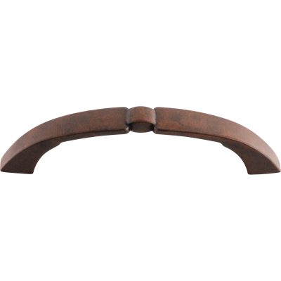 Lida 3 3/4" Center to Center Arch Pull - Patina Rouge