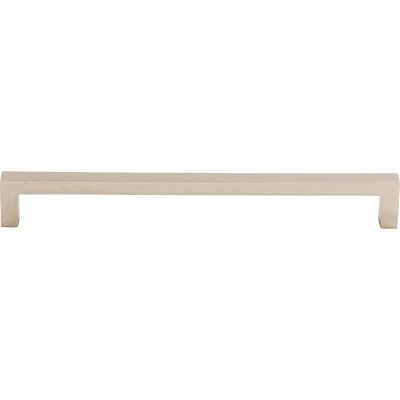 Square Bar 8 13/16" Center to Center Bar Pull - Polished Nickel