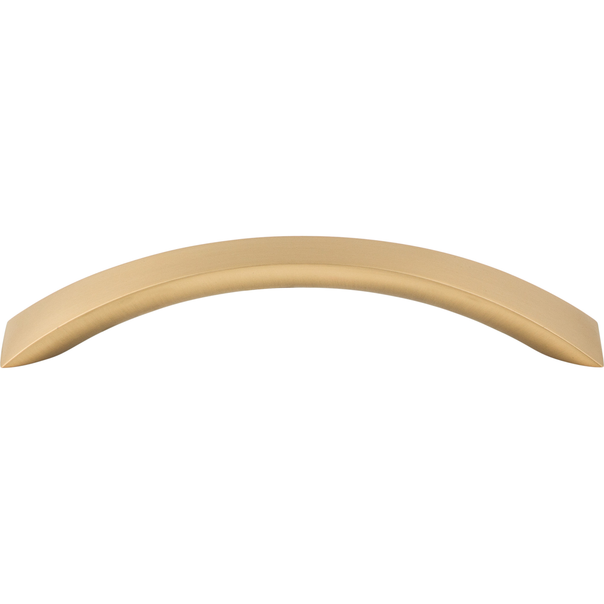 Crescent Flair 5 1/16" Center to Center Arch Pull - Honey Bronze