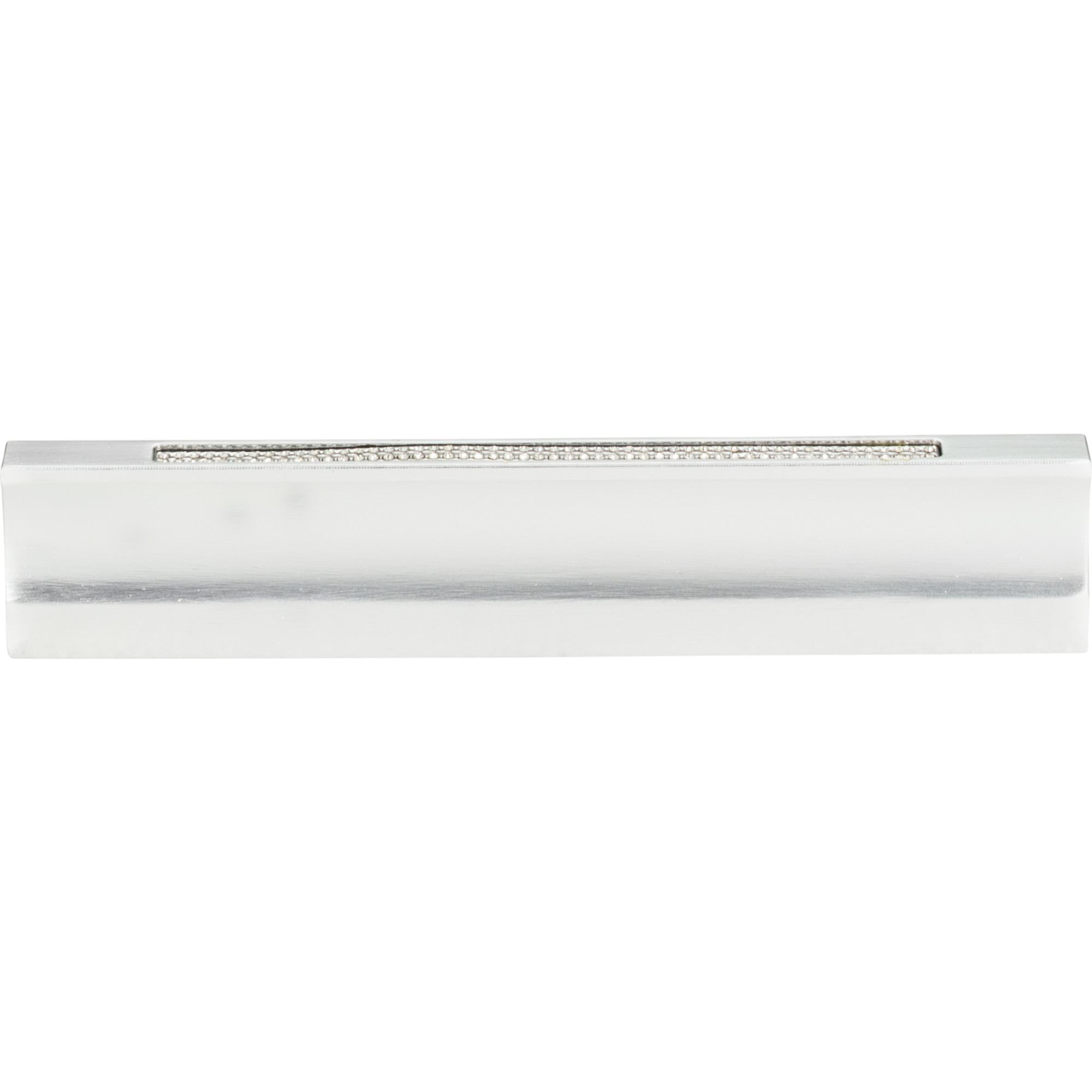 Crystal 5 1/16" Center to Center Bar Pull - Matte Chrome