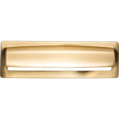 Hollin 5 1/16" Center to Center Cup/Bin Pull - Honey Bronze