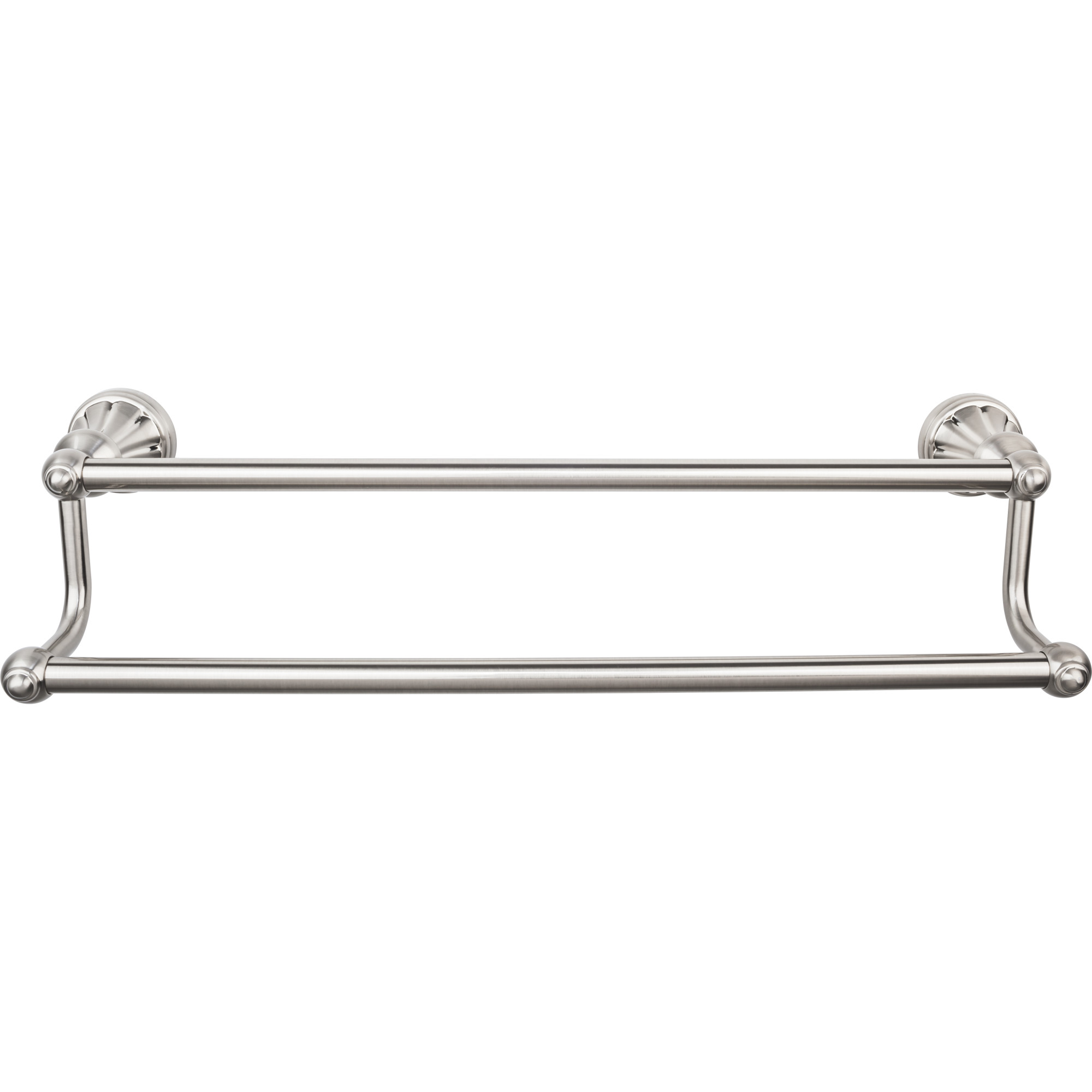 TOP BATH (R) Hudson Bath Double 20 1/4" Wall Mounted Towel Bar - Brushed Satin Nickel