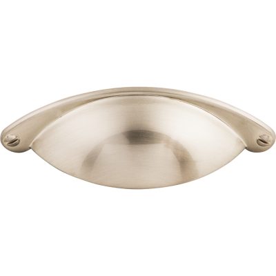 Arendal 2 1/2" Center to Center Cup/Bin Pull - Brushed Satin Nickel