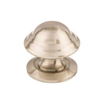 Empress 1 3/8" Diameter Round Knob - Brushed Satin Nickel