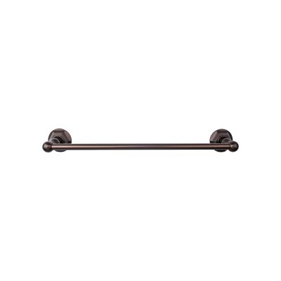 TOP BATH (R) Edwardian Bath Single 26 1/2" Wall Mounted  Towel Bar - Oil Rubbed Bronze