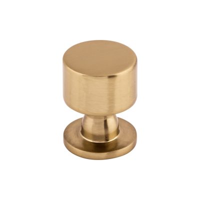 Lily 1" Diameter Round Knob - Honey Bronze