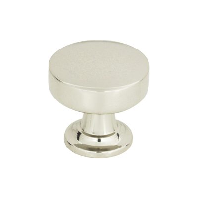 Browning 1 1/4" Diameter Round Knob - Polished Nickel