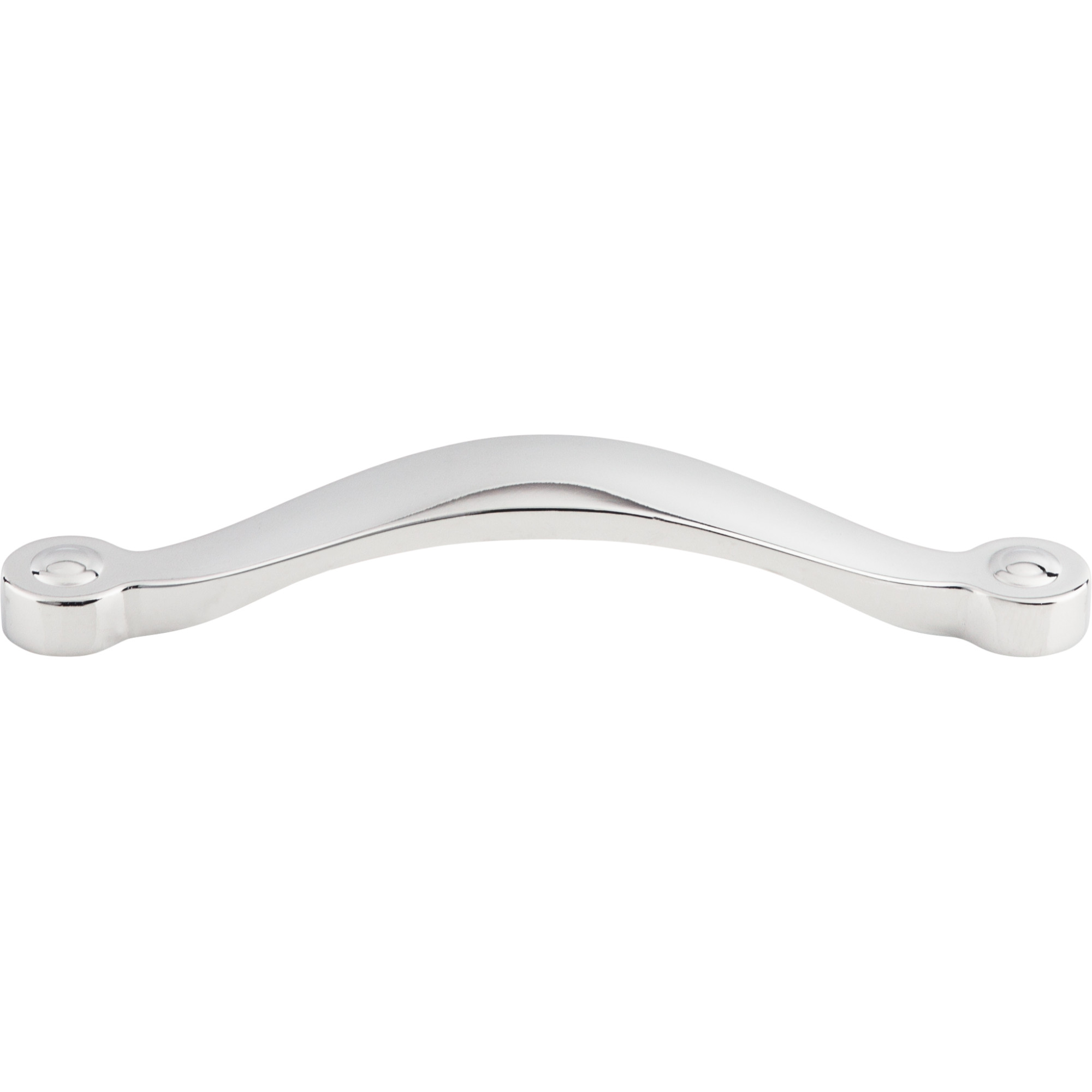 Saddle 5 1/16" Center to Center Bar Pull - Polished Chrome