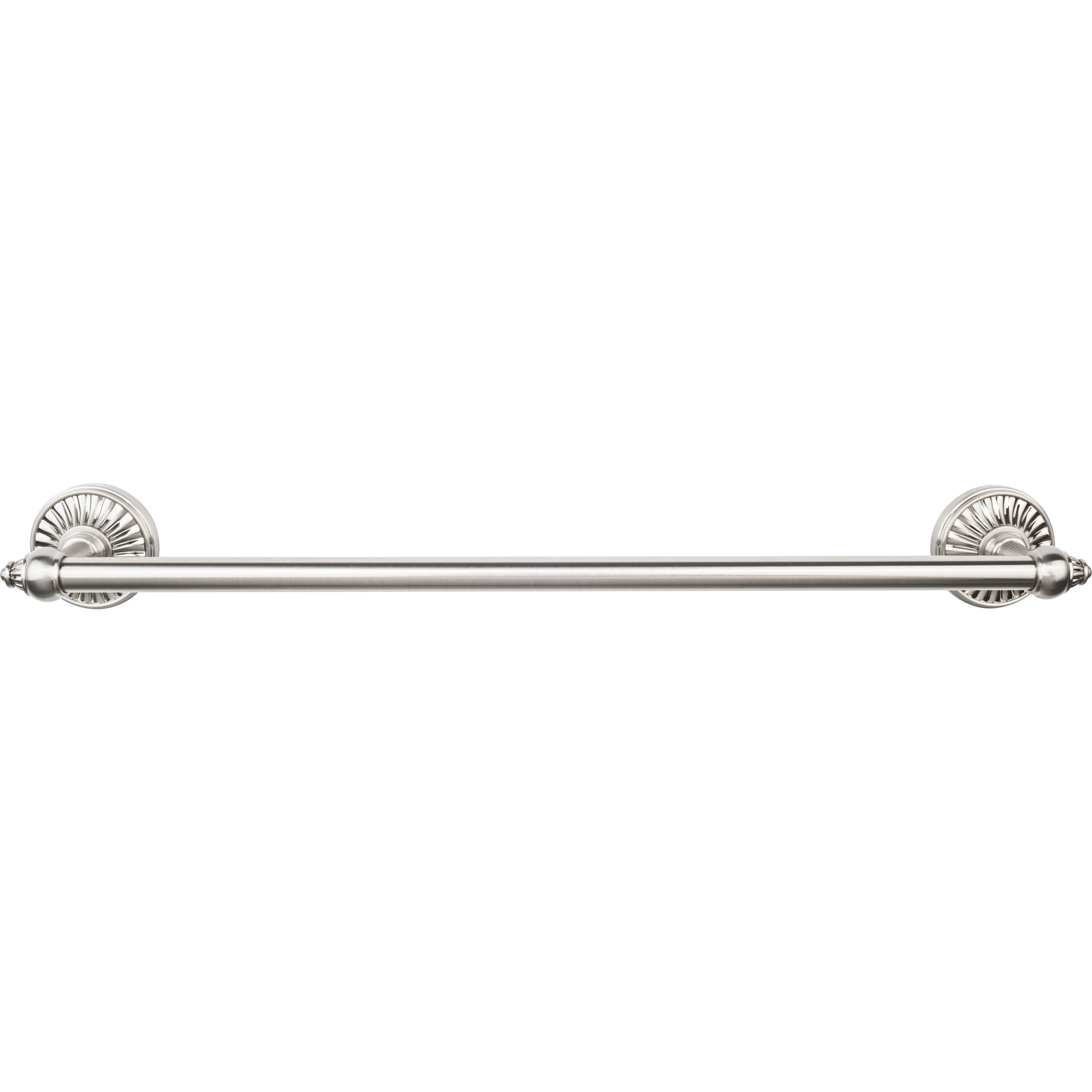 TOP BATH (R) Tuscany Bath Single 26 1/2" Wall Mounted Towel Bar - Brushed Satin Nickel