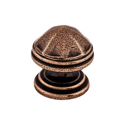 London 1 1/4" Diameter Round Knob - Old English Copper