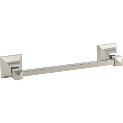 Gratitude Single 11 3/4" Wall Mounted  Towel Bar - Polished Nickel