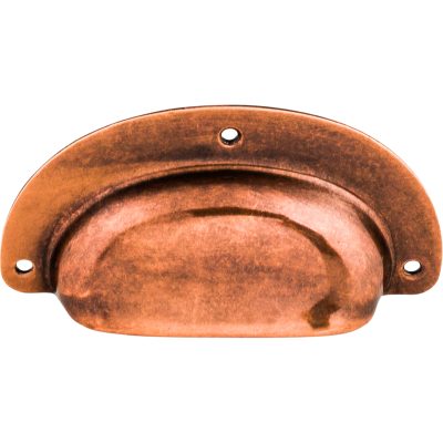 Mayfair 3 hole Center to Center Cup/Bin Pull - Old English Copper