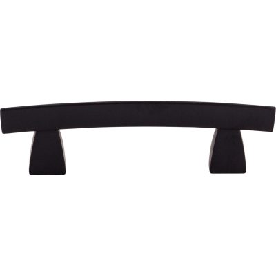 Arched 3" Center to Center Bar Pull - Flat Black
