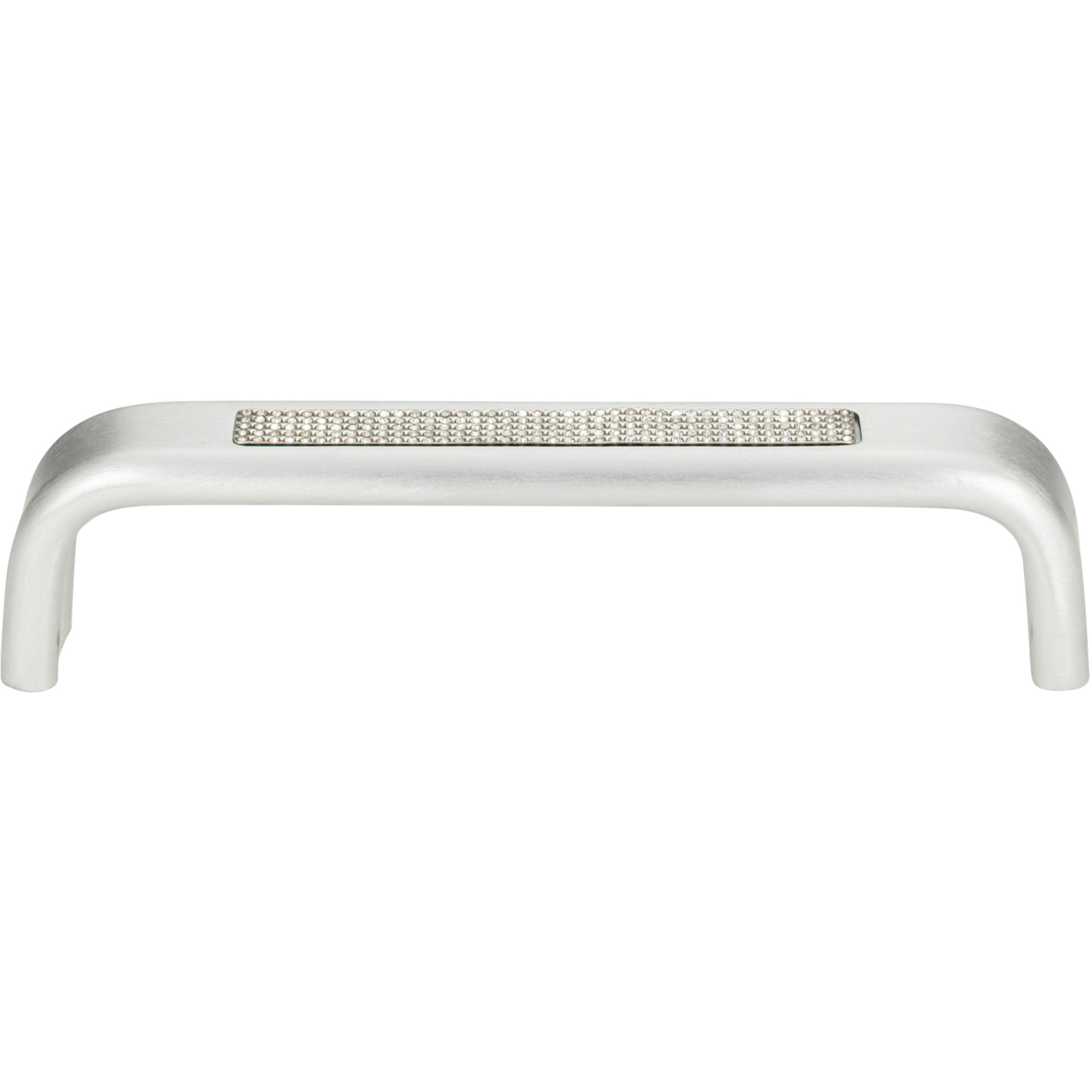 Crystal 5 1/16" Center to Center Arch Pull - Matte Chrome