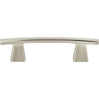 Fulcrum 3" Center to Center Arch Pull - Brushed Nickel