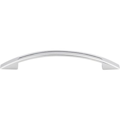 Tango Cut Out 5 1/16" Center to Center Bar Pull - Polished Chrome