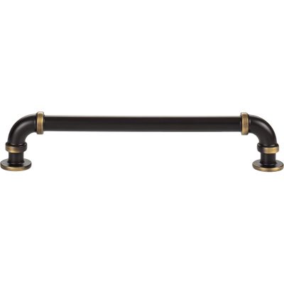 Steam Punk 6 5/16" Center to Center Bar Pull - Cafe Bronze