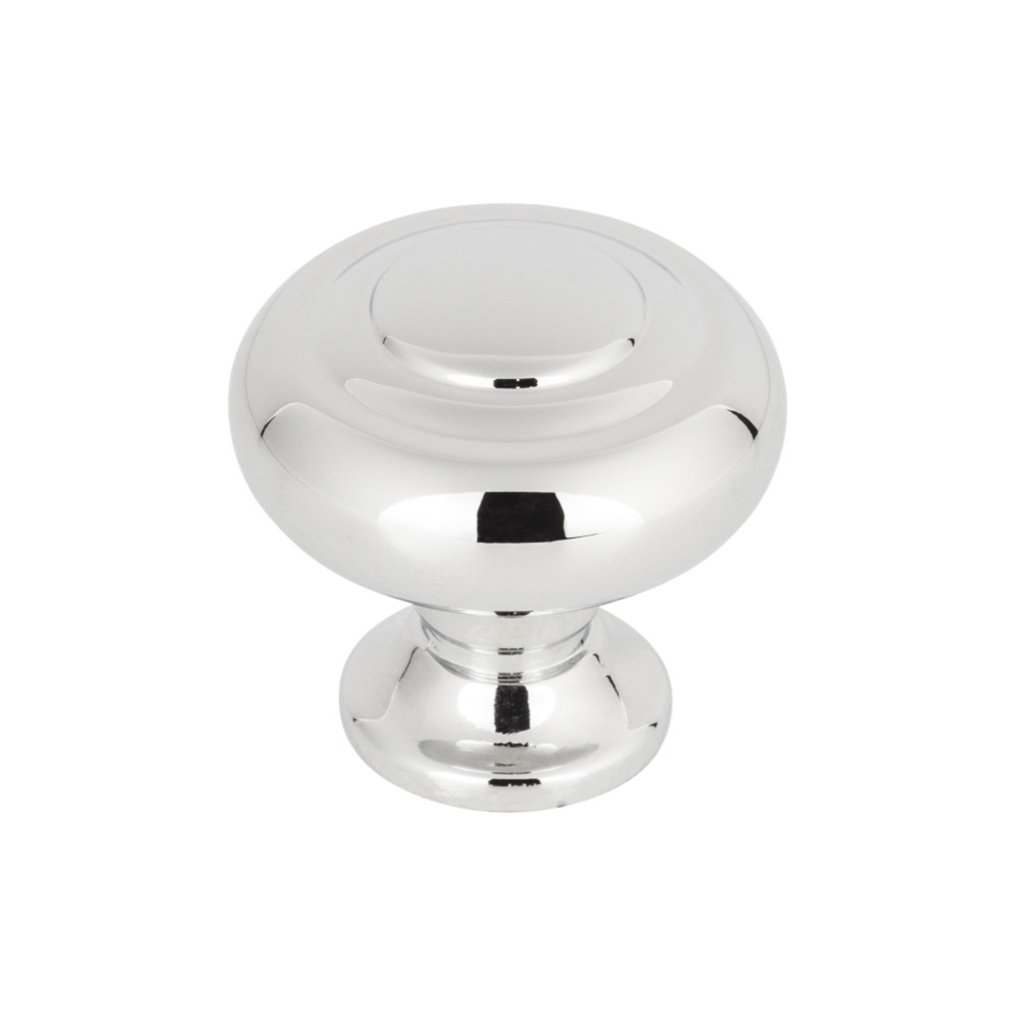 Kent 1-1/4" Diameter Mushroom Knob - Polished Chrome