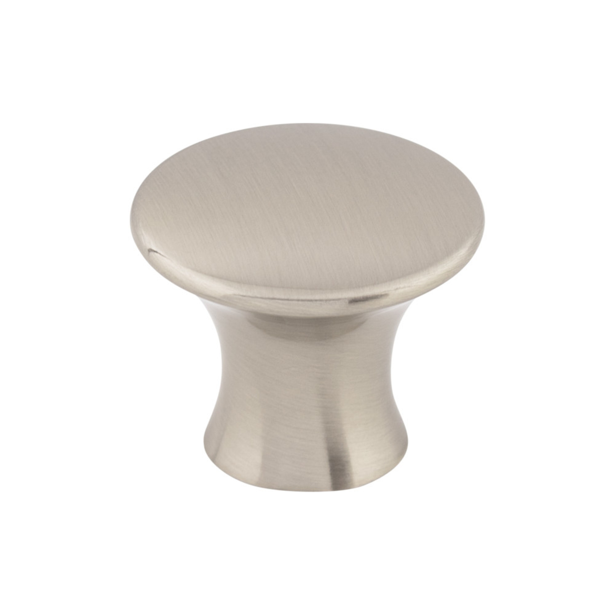 Oculus 1 5/16" Diameter Round Knob - Brushed Satin Nickel
