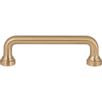 Malin 3 3/4" Center to Center Bar Pull - Warm Brass