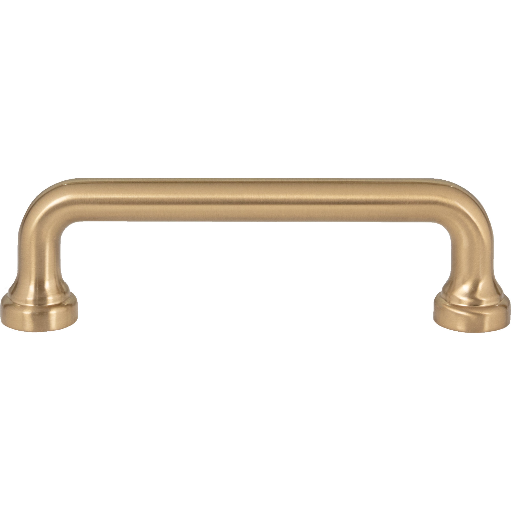 Malin 3 3/4" Center to Center Bar Pull - Warm Brass