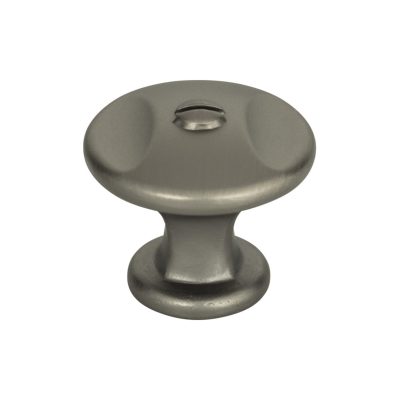 Ergo 1 1/4" Diameter Round Knob - Slate