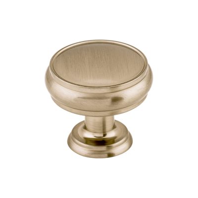 Eden 1 3/8" Diameter Round Knob - Brushed Satin Nickel