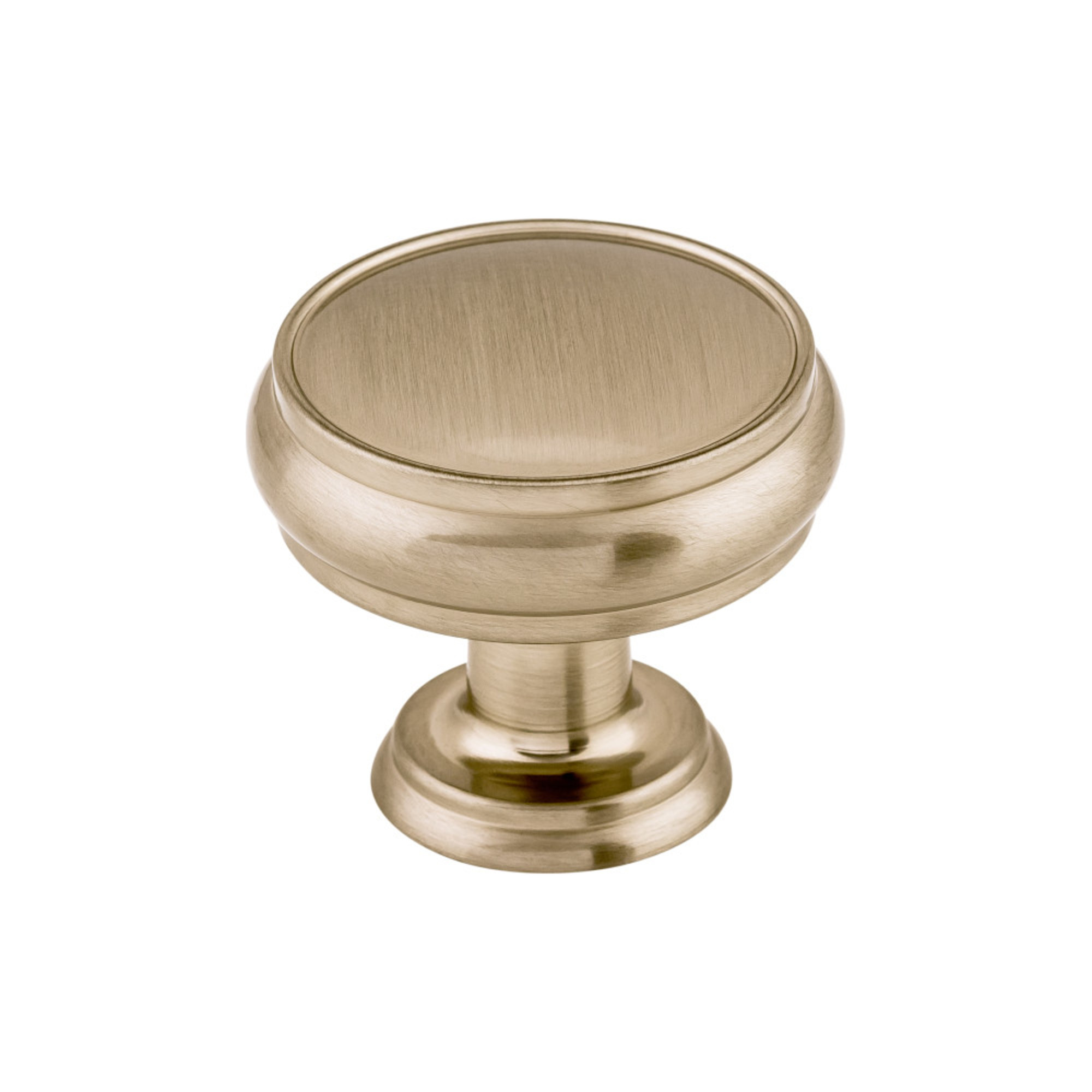 Eden 1 3/8" Diameter Round Knob - Brushed Satin Nickel