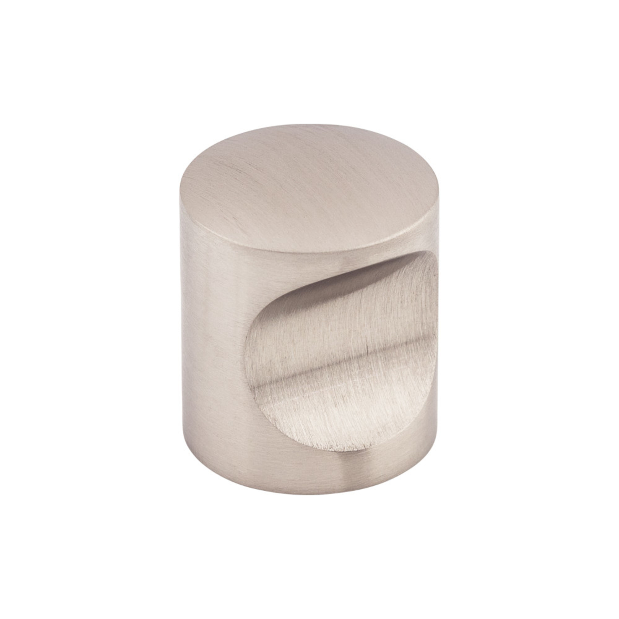 Indent 1" Diameter Round Knob - Image 2