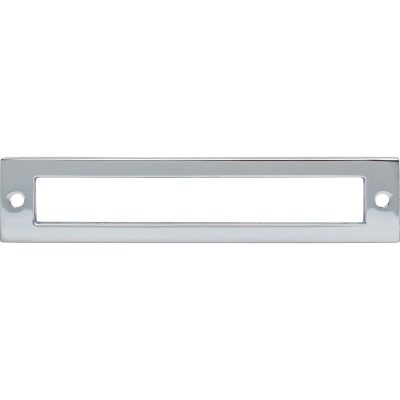 Hollin 5 1/16" Center to Center Pull Backplate - Polished Chrome