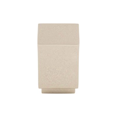 Linear 3/4" Length Square Knob - Polished Nickel