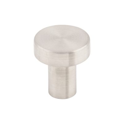 Post 3/4" Diameter Round Knob - Stainless Steel