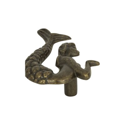 Mermaid 2 1/2" Length Novelty Knob - Burnished Bronze