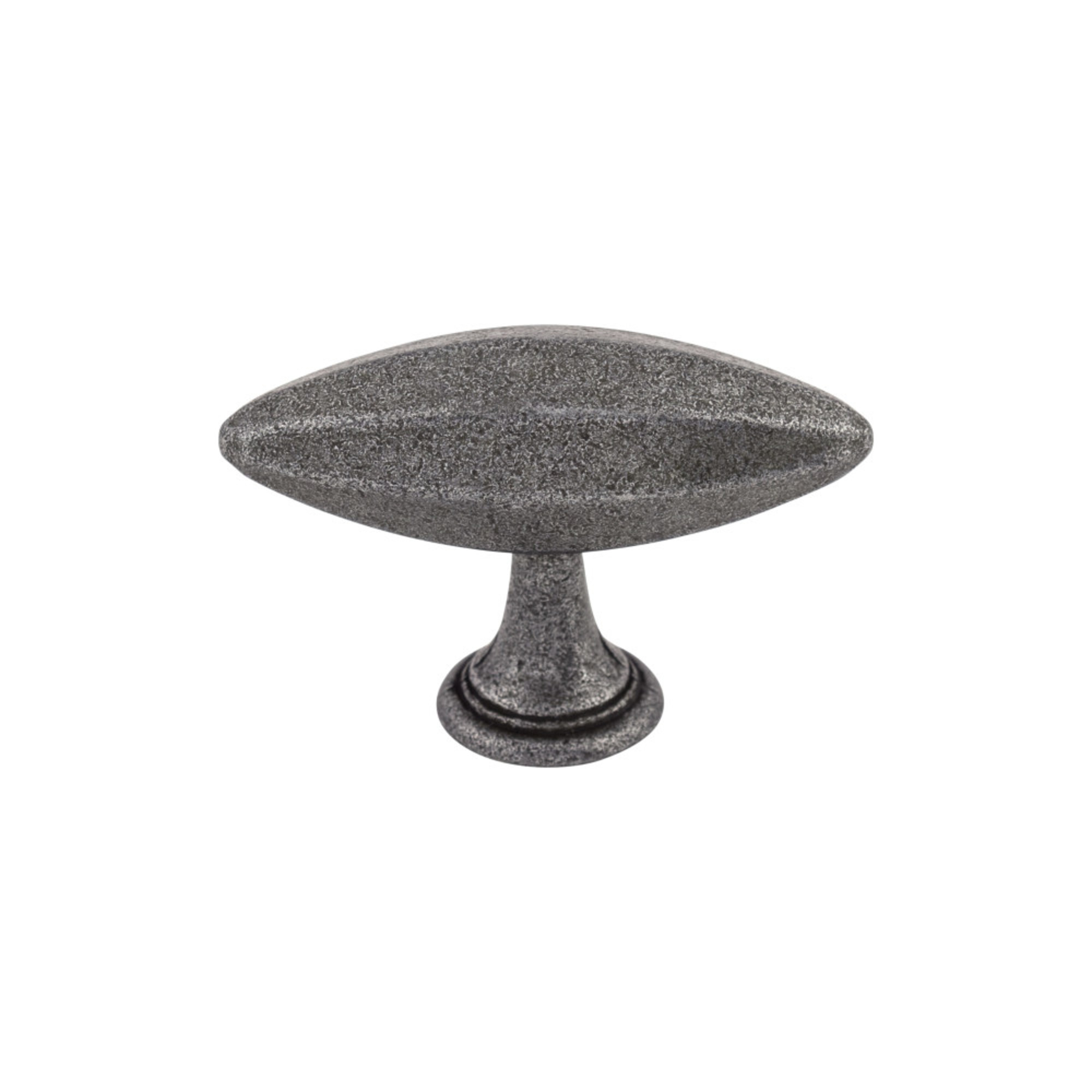 Chareau 1 15/16" Length Bar Knob - Black Iron