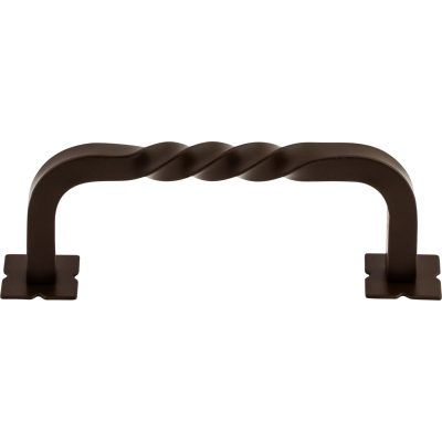 Square Twist 3 3/4" Center to Center Bar Pull - Oil Rubbed Bronze