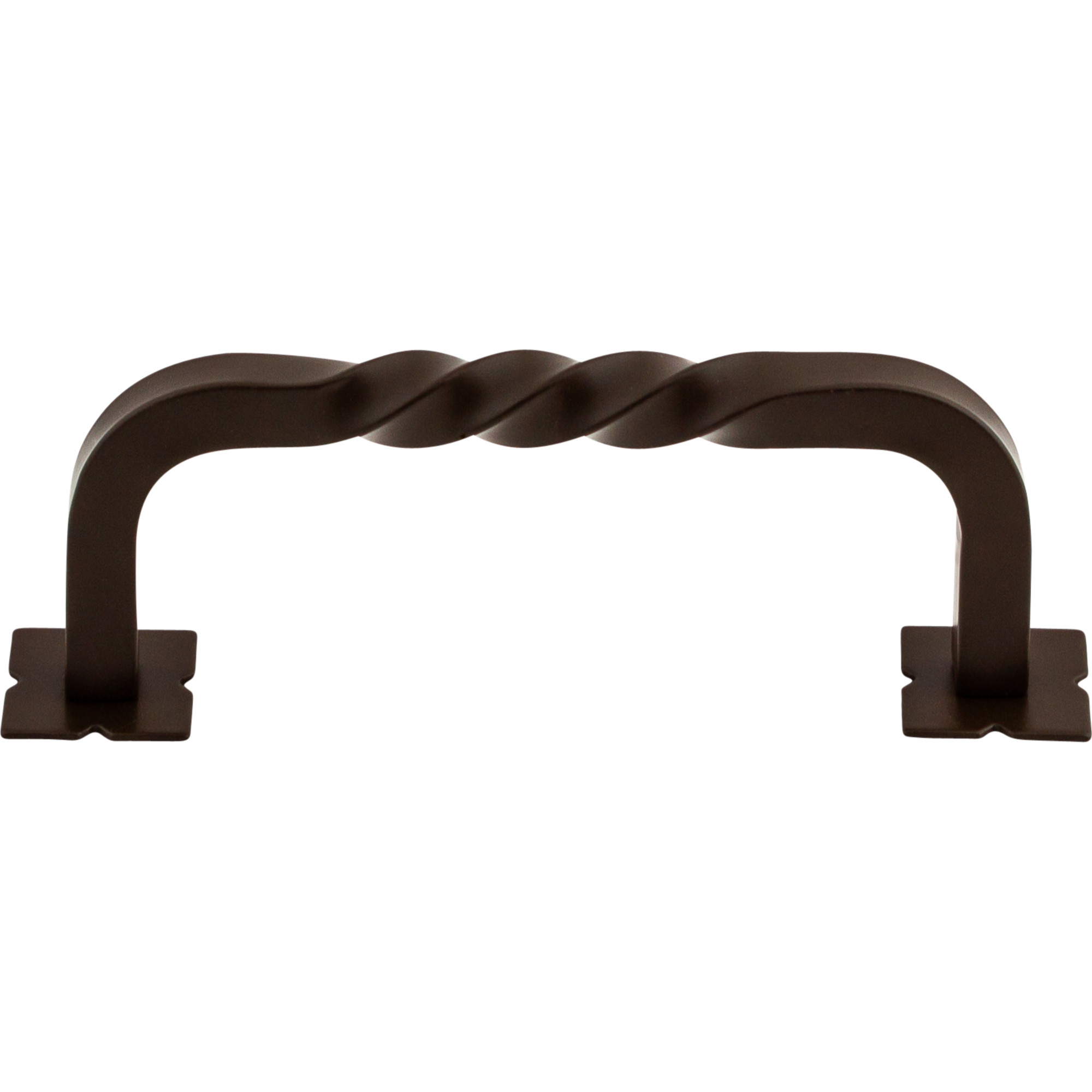 Square Twist 3 3/4" Center to Center Bar Pull - Oil Rubbed Bronze