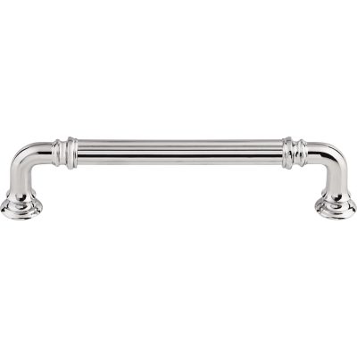 Reeded 5" Center to Center Bar Pull - Polished Chrome