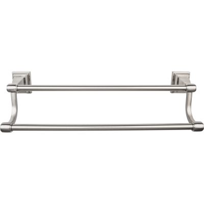 TOP BATH (R) Stratton Bath Double 26" Wall Mounted  Towel Bar - Brushed Satin Nickel