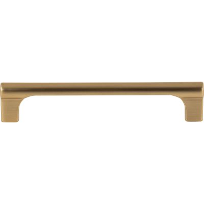 Whittier 5 1/16" Center to Center Bar Pull - Warm Brass