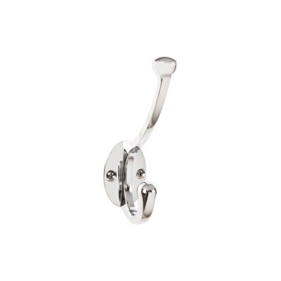 Bergen 5 9/16" Wall Hooks - Polished Chrome