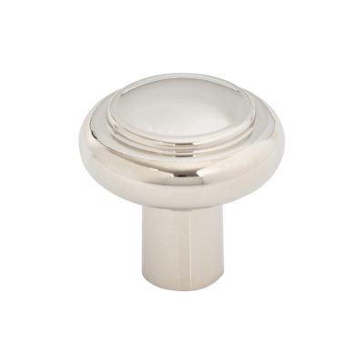 Clarence 1 1/4" Diameter Mushroom Knob - Polished Nickel