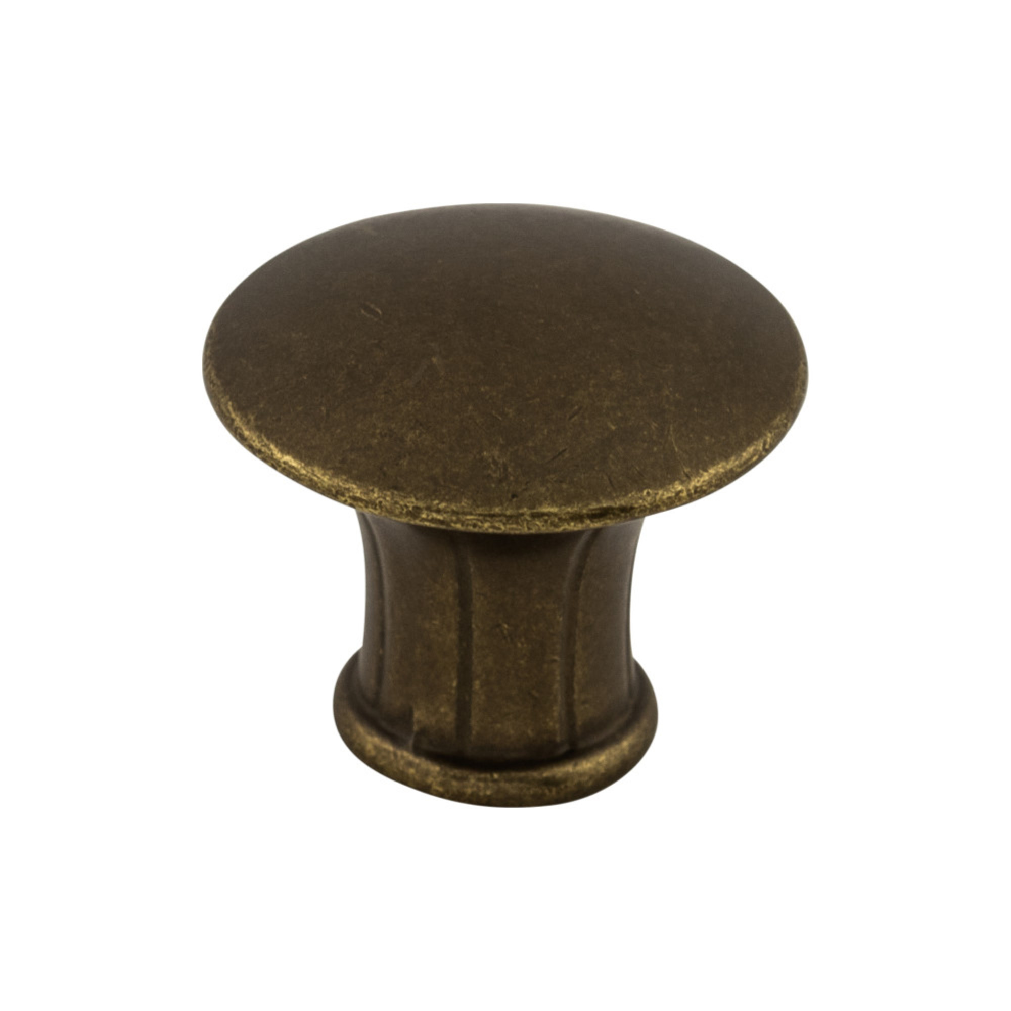 Lund 1 1/4" Diameter Round Knob - German Bronze