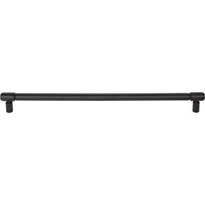 Clarence 12" Center to Center Bar Pull - Flat Black