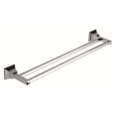 Gratitude Double 23 1/2" Wall Mounted  Towel Bar - Polished Chrome