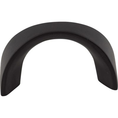 Crescent 1 1/4" Center to Center Bar Pull - Flat Black