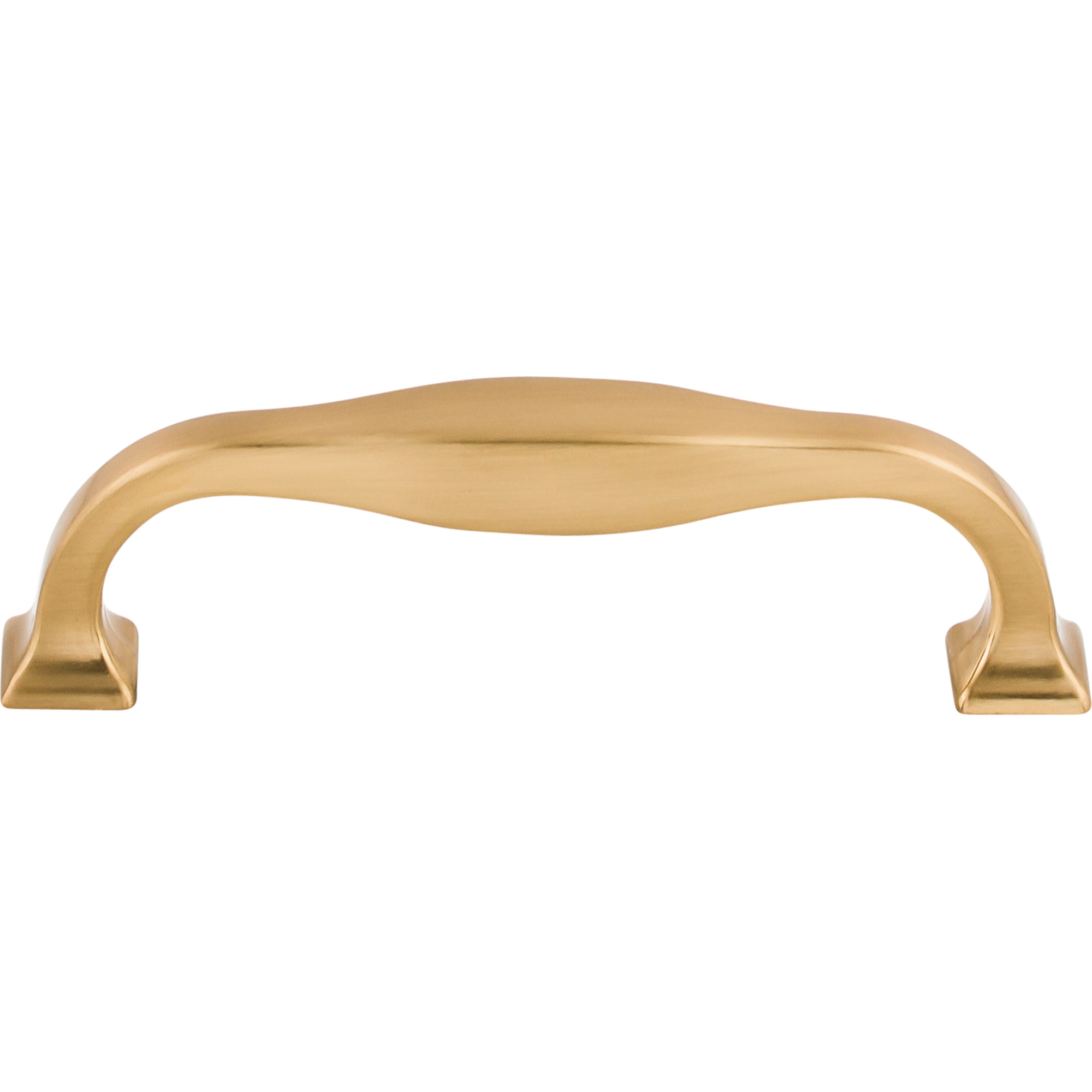 Contour 3 3/4" Center to Center Bar Pull - Honey Bronze