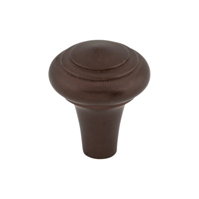 Aspen Peak 1" Diameter Round Knob - Mahogany Bronze
