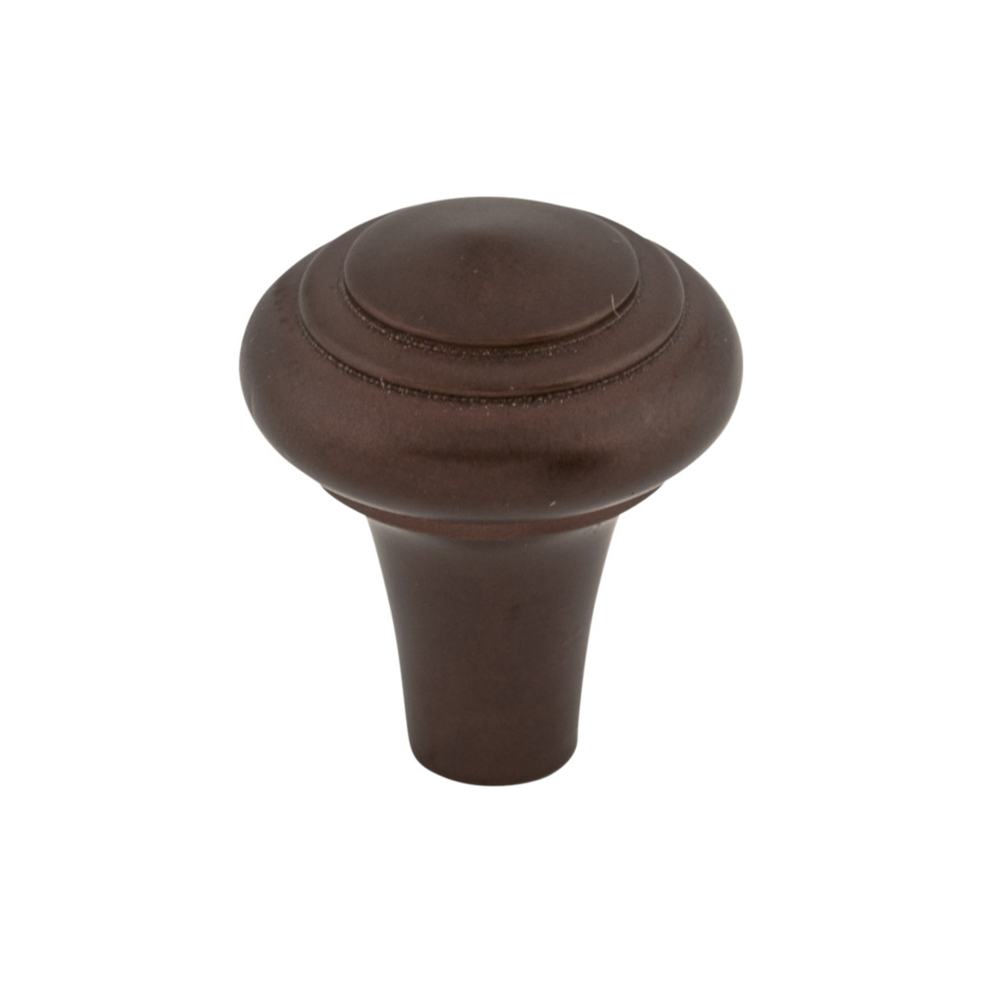 Aspen Peak 1" Diameter Round Knob - Mahogany Bronze