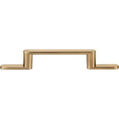 Alaire 3 3/4" Center to Center Bar Pull - Warm Brass