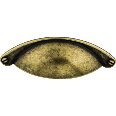 Arendal 2 1/2" Center to Center Cup/Bin Pull - German Bronze
